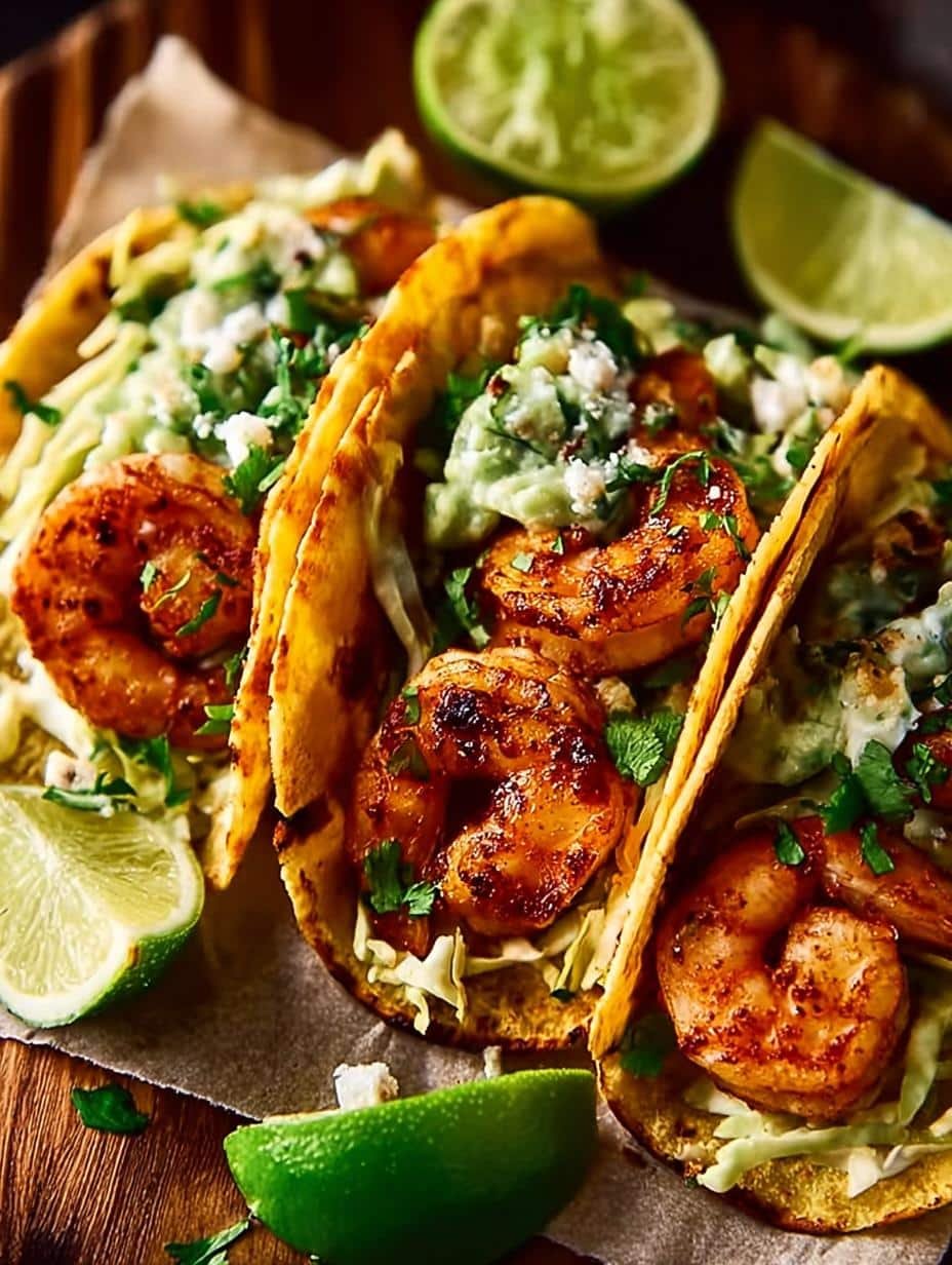Spicy Shrimp Tacos