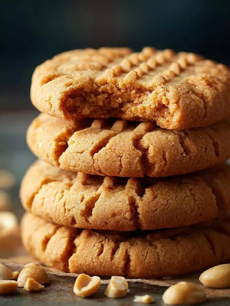 Thick Chewy Peanut Butter