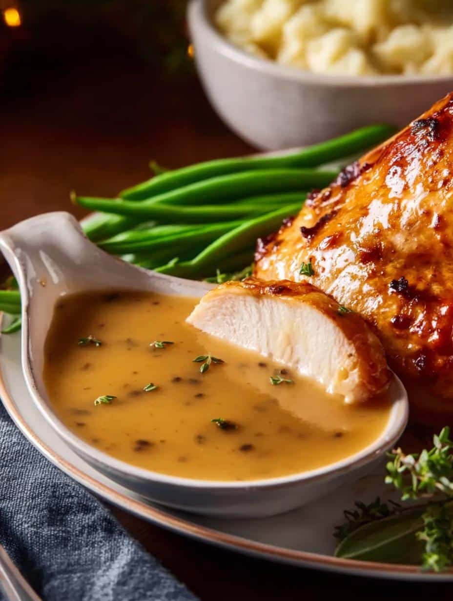 The Best Turkey Gravy Recipe for Thanksgiving Comfort - Turkey Gravy - additional detail