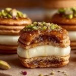 Baklava Cream Sandwich Cookies