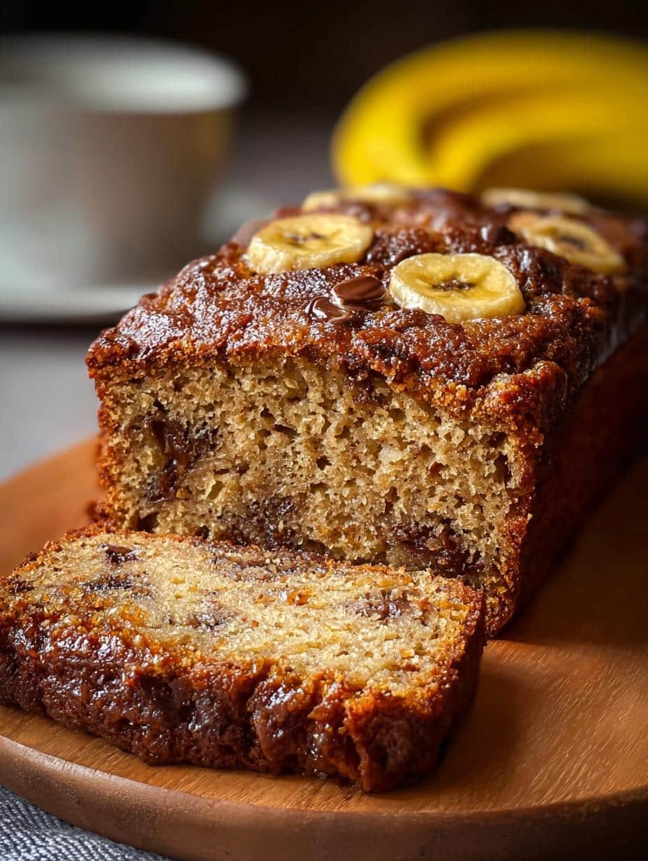 Banana Bread with Brown