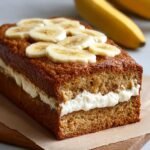 Banana Bread with Cream