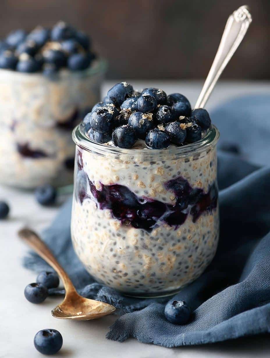 Blueberry Overnight Oats