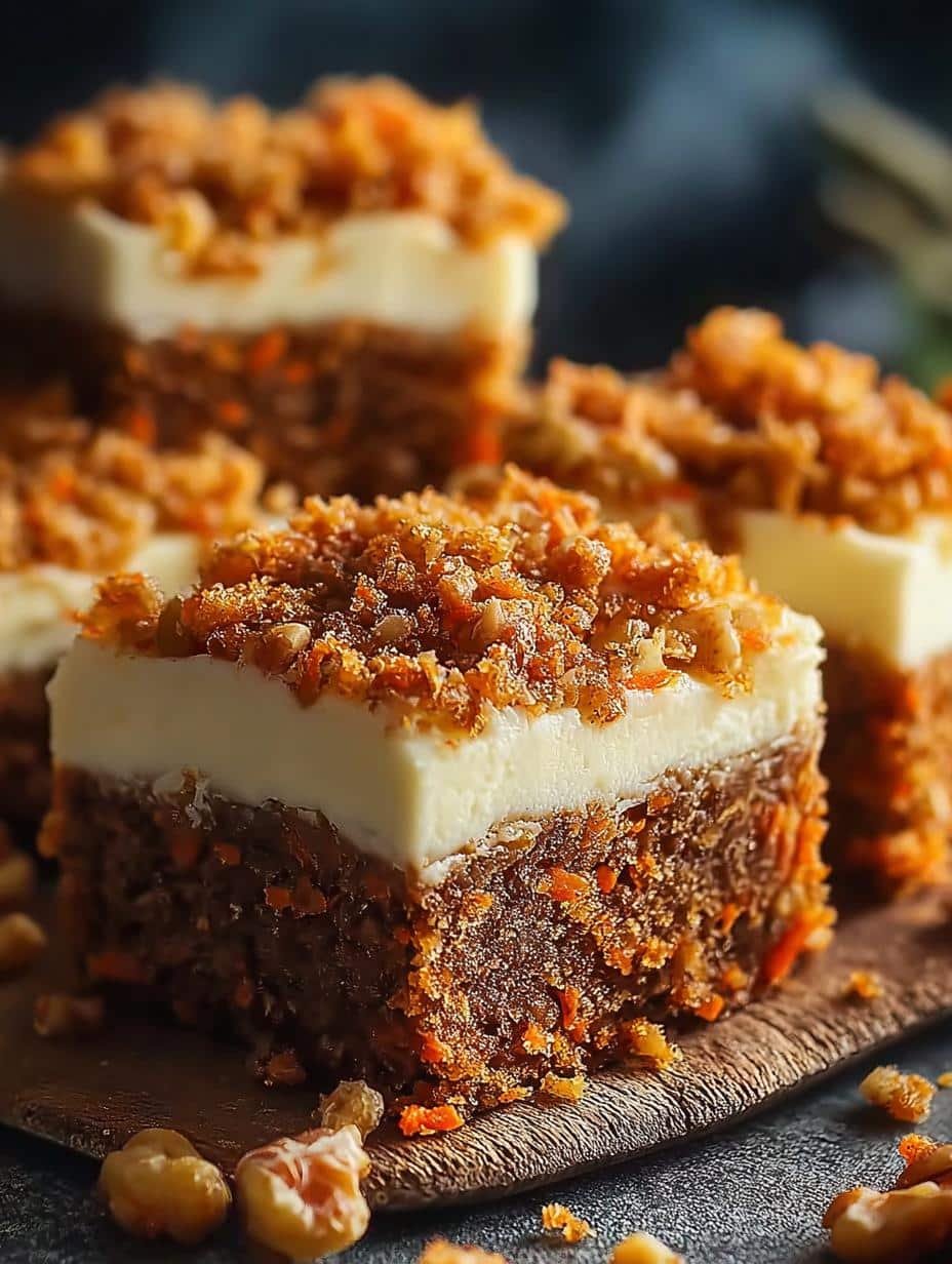 Carrot Cake Squares