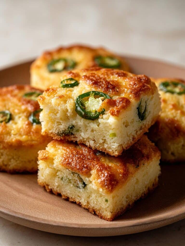 Cheesy Jalapeno Shortbread