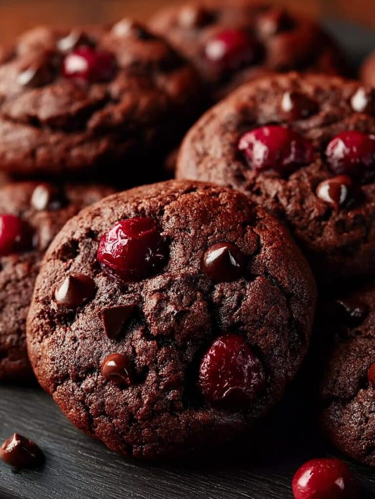 Chocolate Cherry Cookies