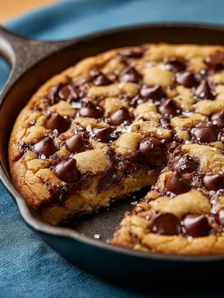 Chocolate Chip Skillet Cookie