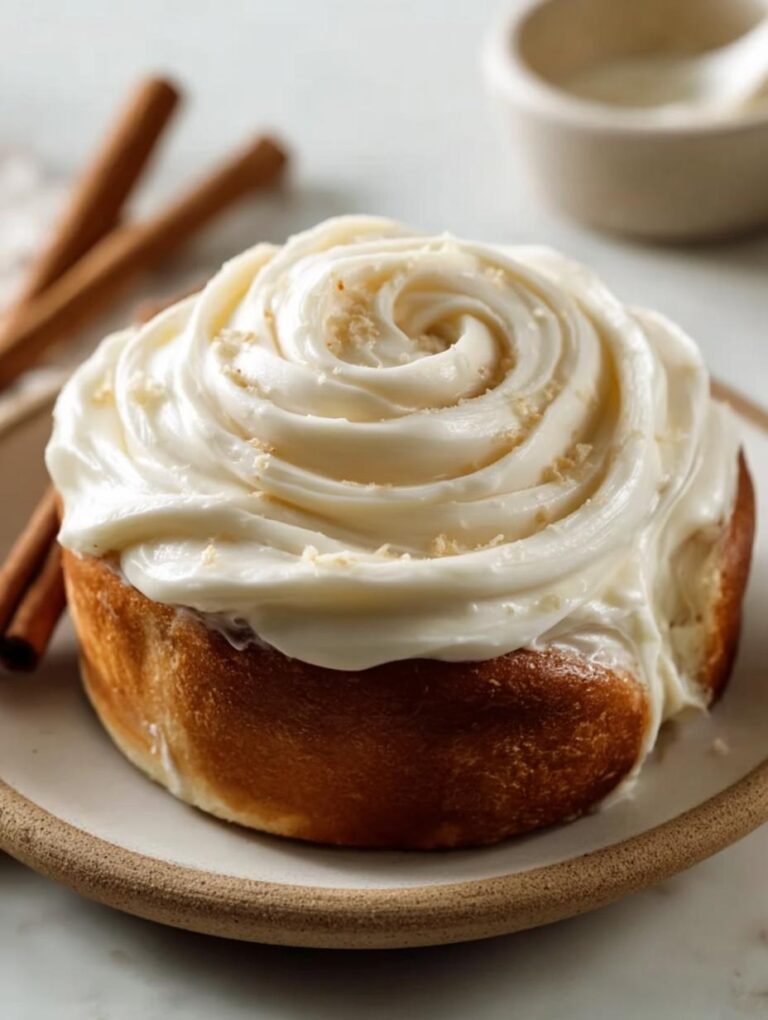 Cinnamon Roll Frosting Cream