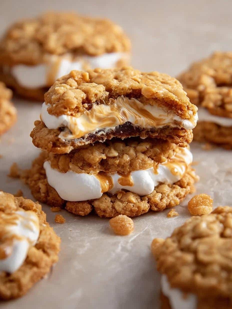 Costco Marshmallow Crispy Cookies: 7 Irresistible Treats - main visual representation of golden brown cookies
