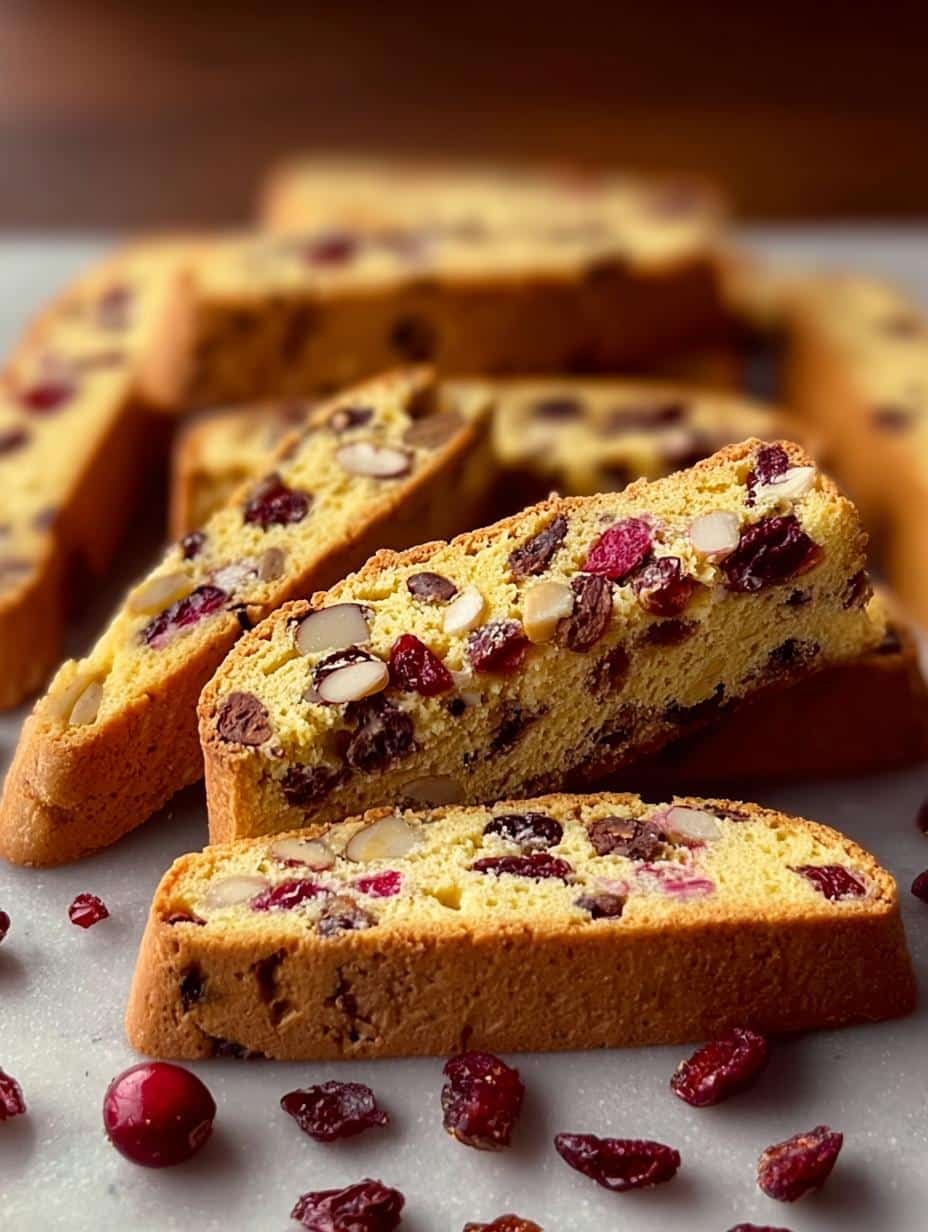 Perfect Cranberry Biscotti: A Delightful Holiday Treat - Cranberry Biscotti - main visual representation