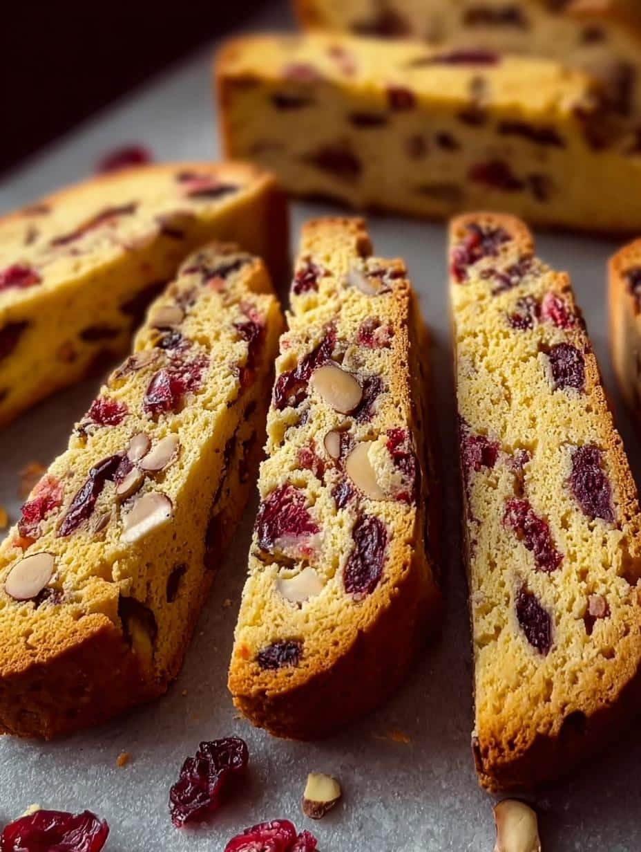 Perfect Cranberry Biscotti: A Delightful Holiday Treat - Cranberry Biscotti - additional detail