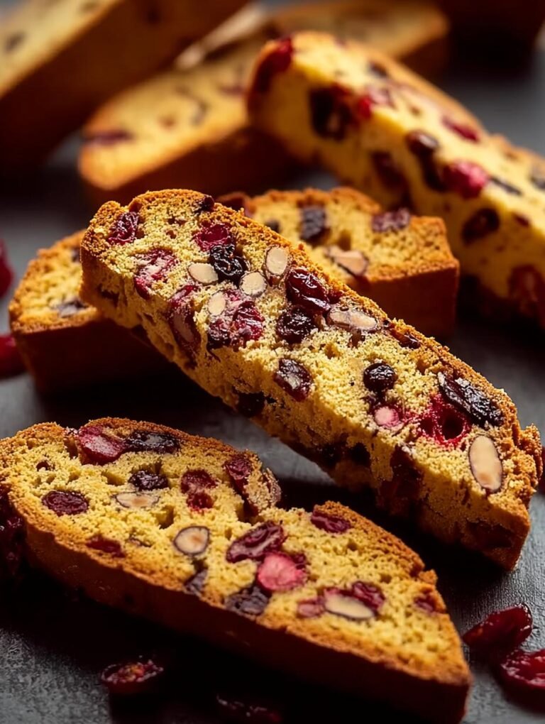 Cranberry Biscotti