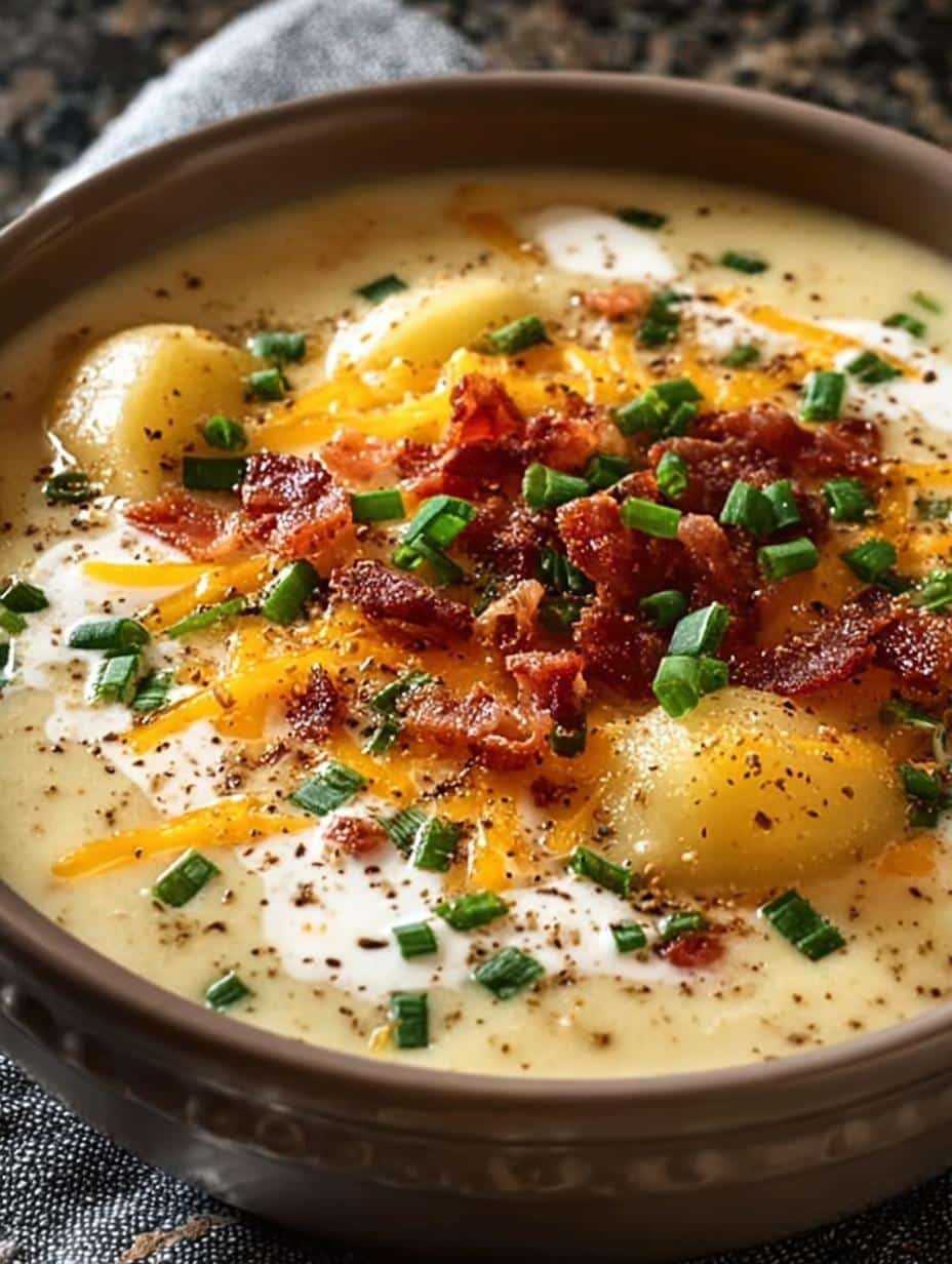 Creamy Baked Potato Soup