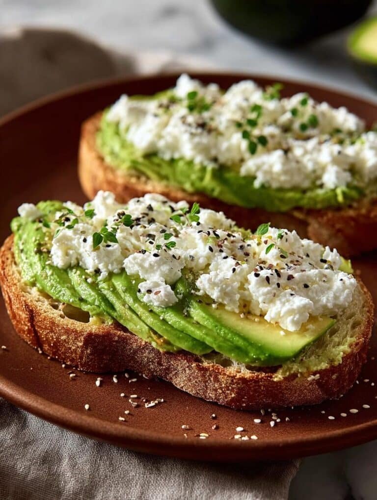 Creamy Cottage Cheese Avocado