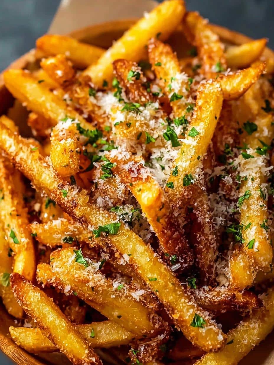 Crispy Parmesan Truffle Fries