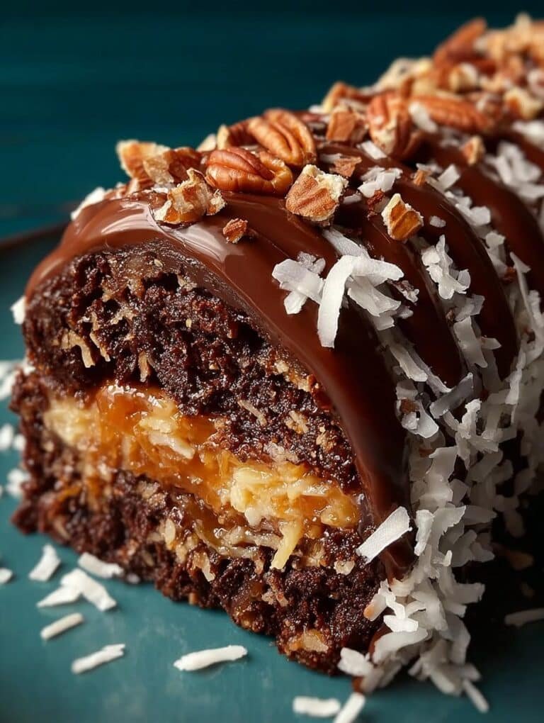 Decadent German Chocolate Coconut