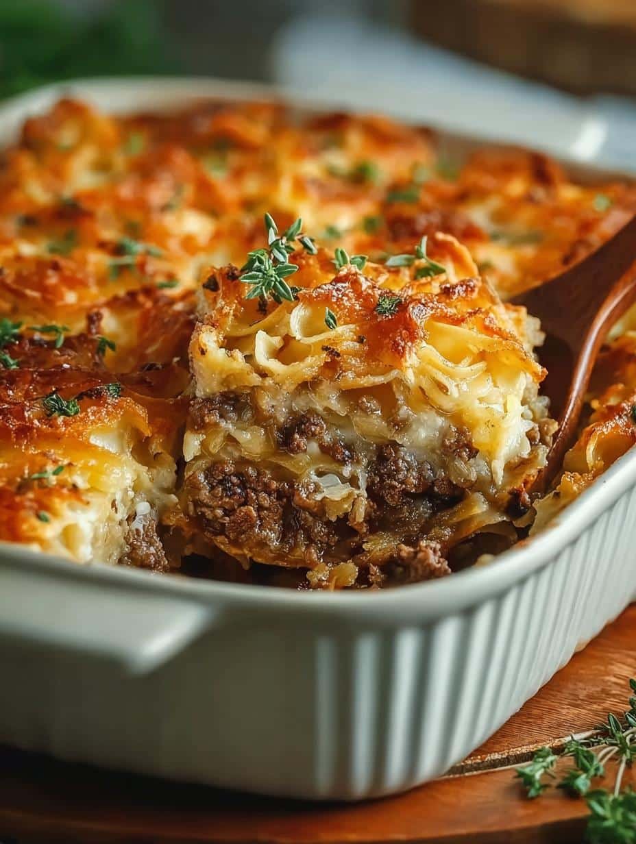 French Onion Beef Casserole: 7 Reasons to Love It - French Onion Beef Casserole - main visual representation
