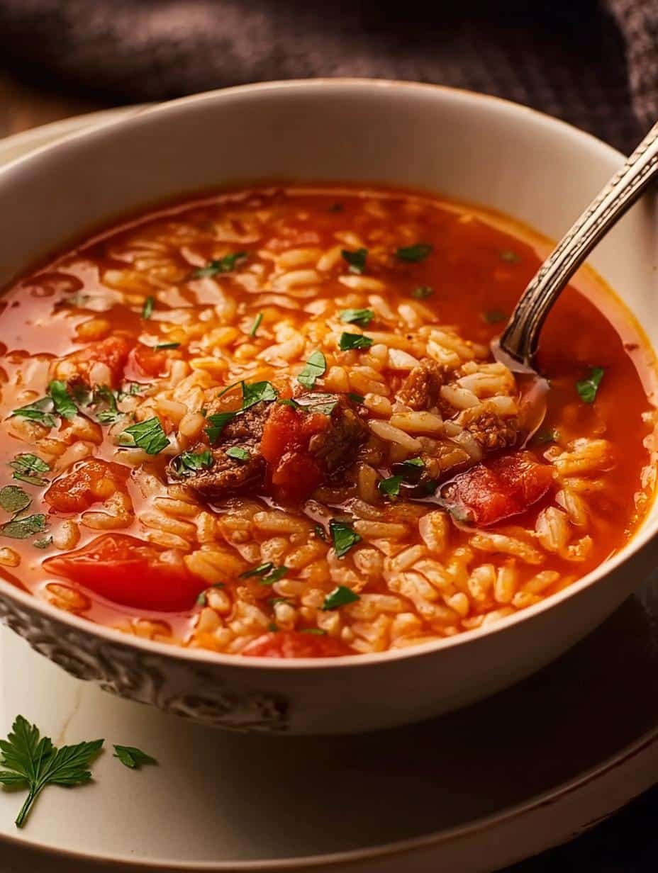 Hearty Tomato Rice Soup: 7 Reasons to Love This Comforting Meal - Hearty Tomato Rice Soup - additional detail
