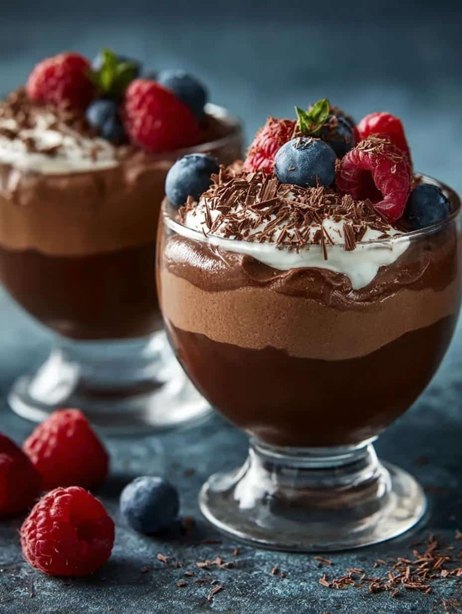 High Protein Chocolate Mousse