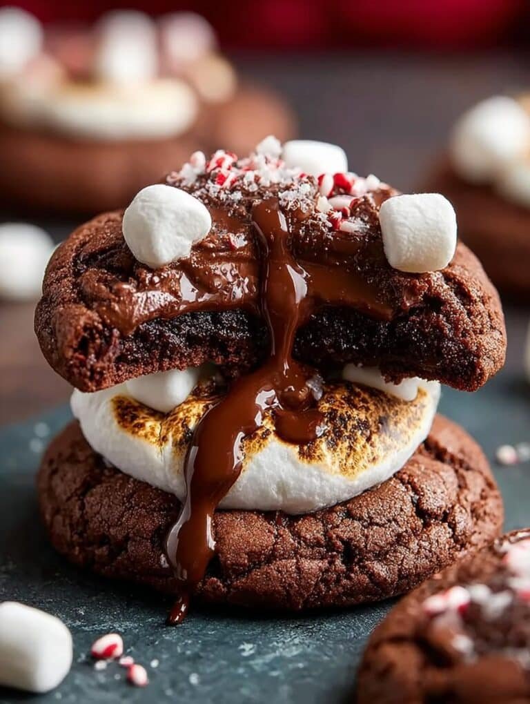 Hot Chocolate Christmas Cookies