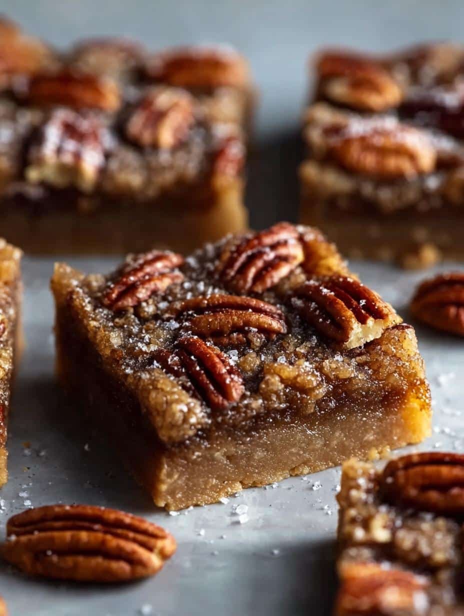 Irresistible Paleo Pecan Pie Bars: A Healthy Delight - Irresistible Paleo Pecan Pie - main visual representation