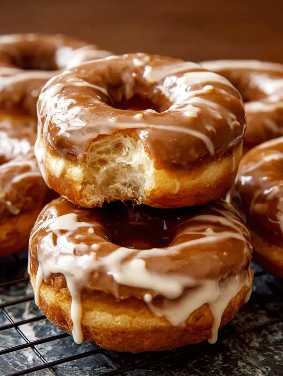 Maple Glazed Donuts