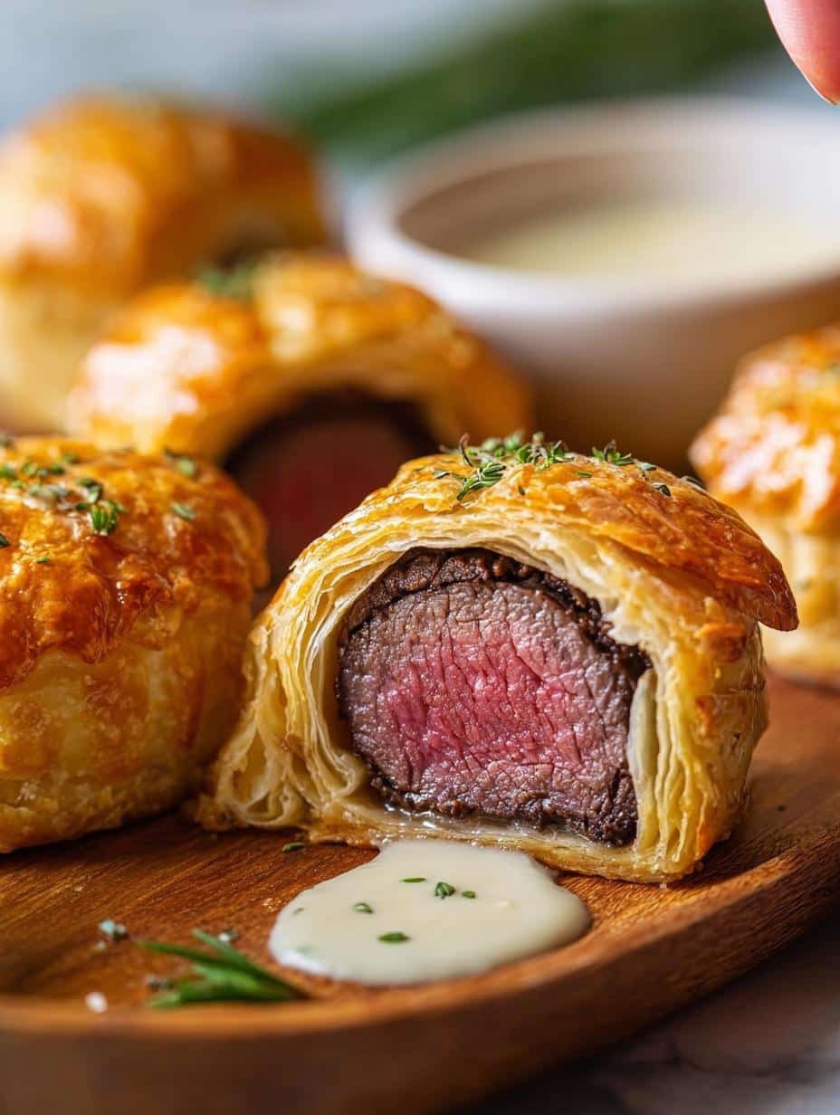 Mini Beef Wellington Bites: 12 Irresistible Party Appetizers - Mini Beef Wellington Bites - main visual representation