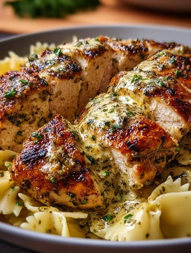 Mozzarella Garlic Butter Chicken