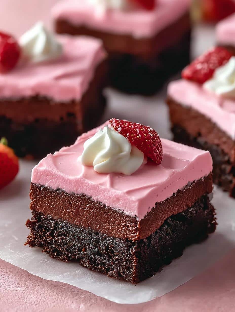 Pink Frosted Brownies Incredible: 5 Reasons to Indulge - Pink Frosted Brownies Incredible - additional detail