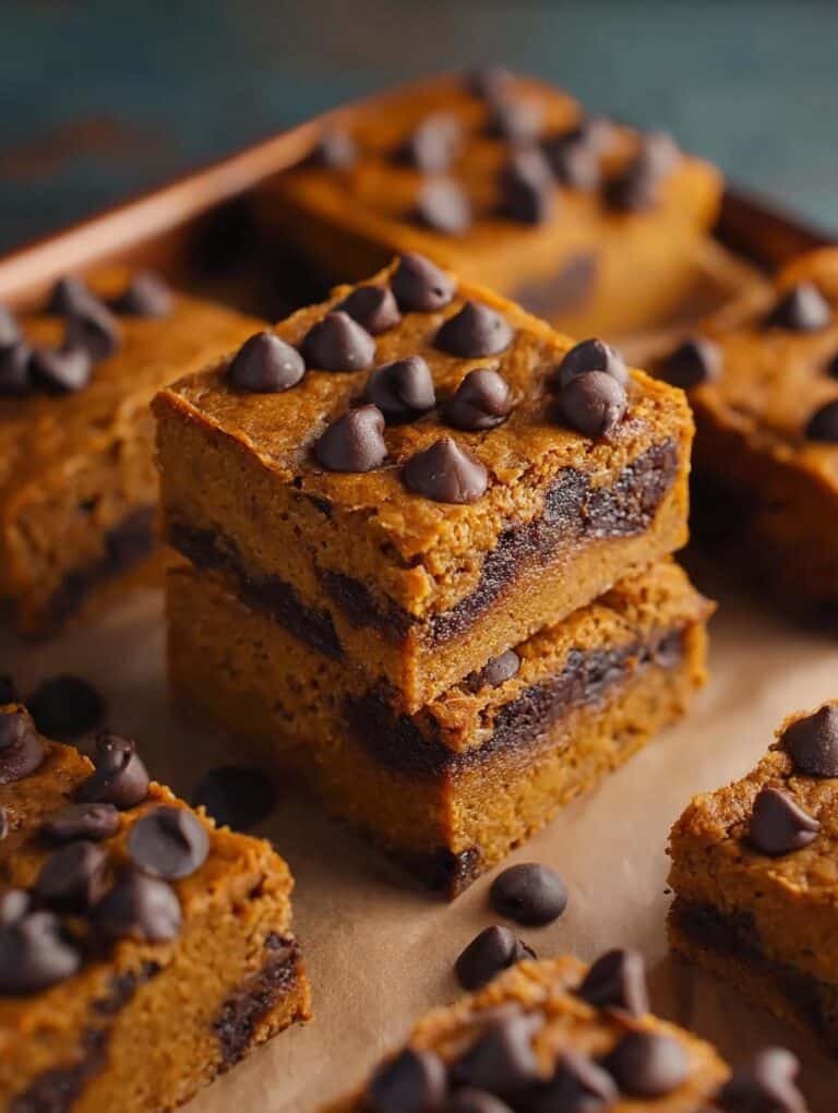 Pumpkin Chocolate Chip Bars