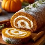 Pumpkin Roll with Creamy