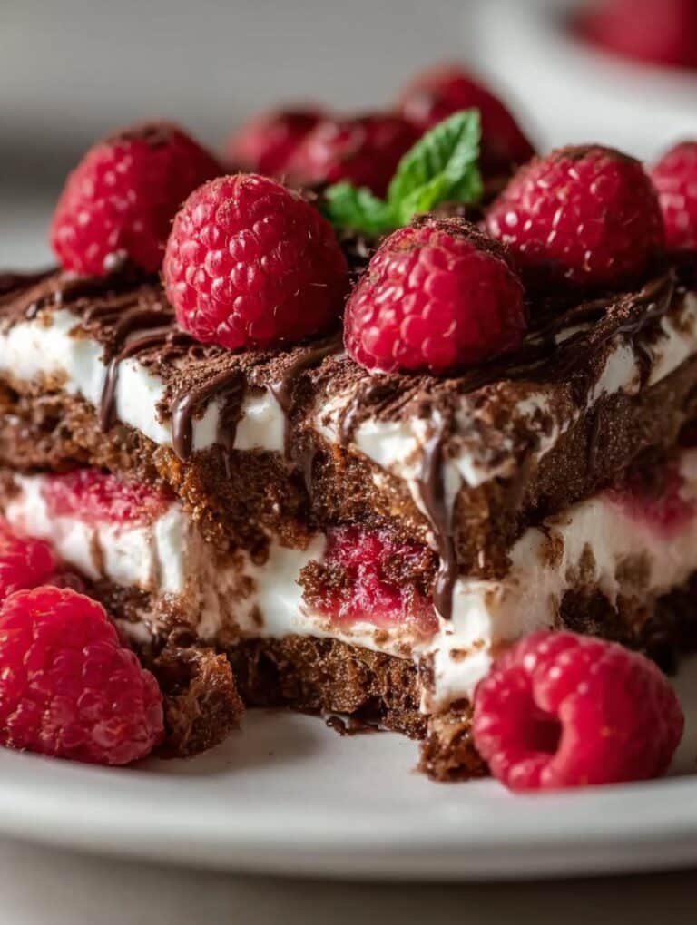 Raspberry Chocolate Lasagna