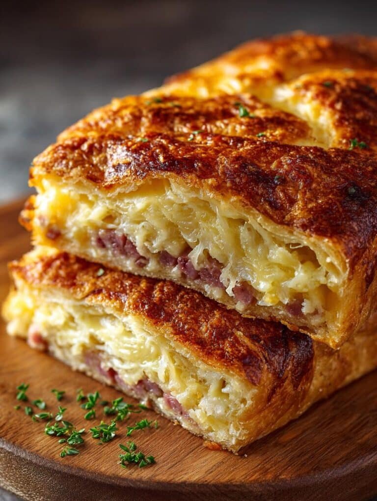 Reuben Crescent Bake