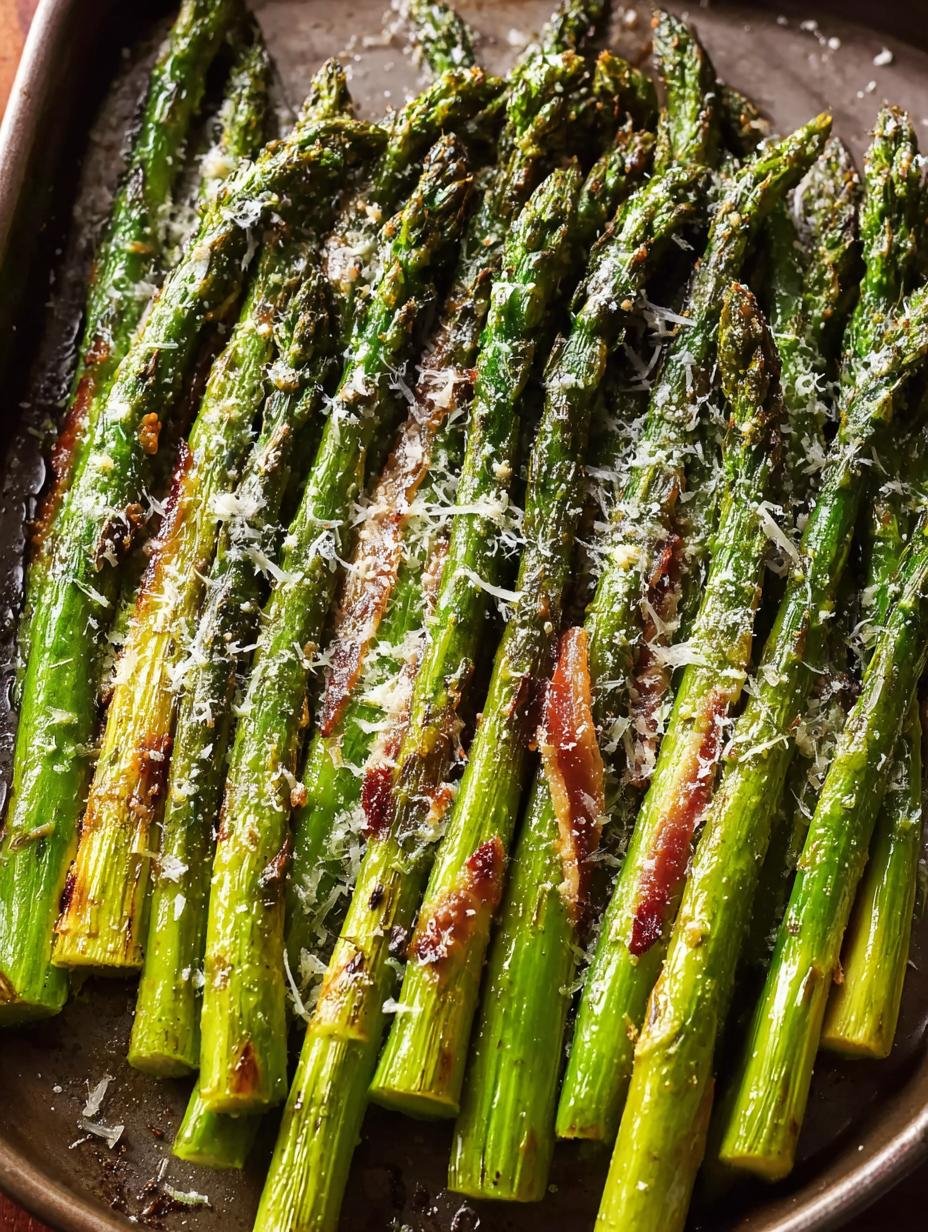 Roasted Parmesan Asparagus with