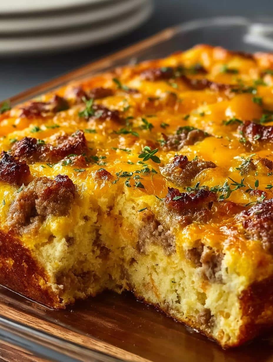 Sausage Egg Breakfast Casserole
