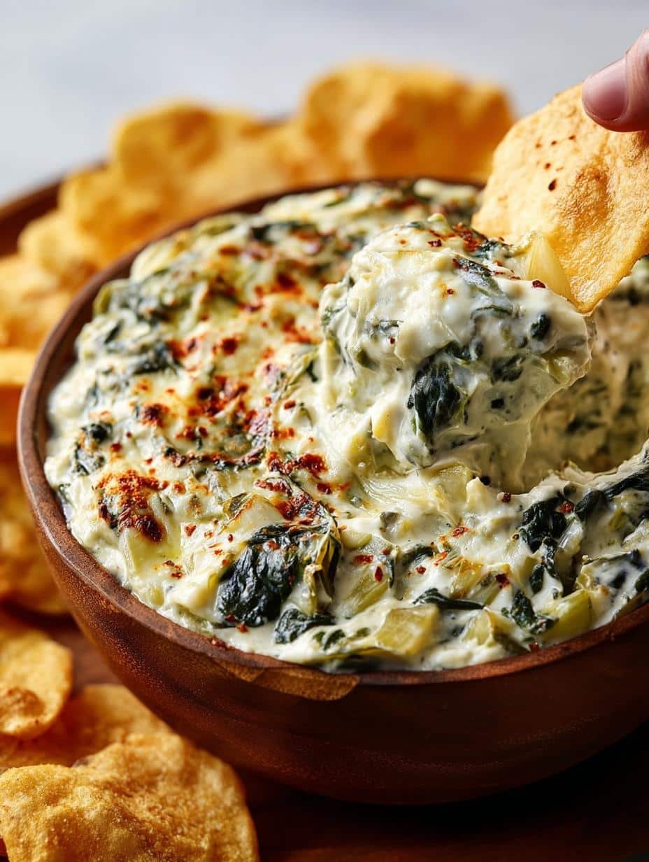 Delicious Slow Cooker Spinach Artichoke for Any Gathering - Slow Cooker Spinach Artichoke - additional detail