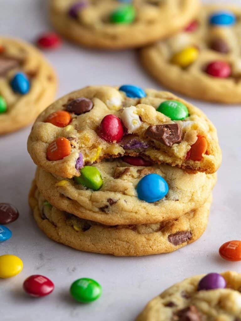 Soft Chewy Mandm Cookies