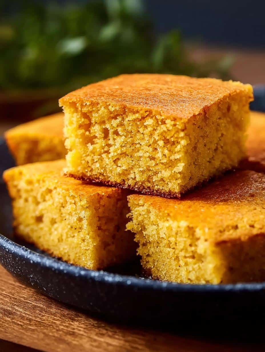 Southern Cornbread: 7 Secrets to Perfectly Crispy Edges - Golden brown Southern Cornbread in a cast iron skillet, ready to be served