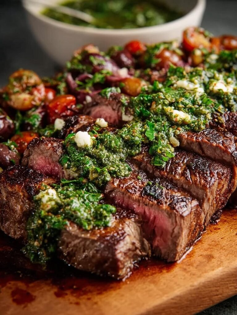 Steak Chimichurri Dense Bean