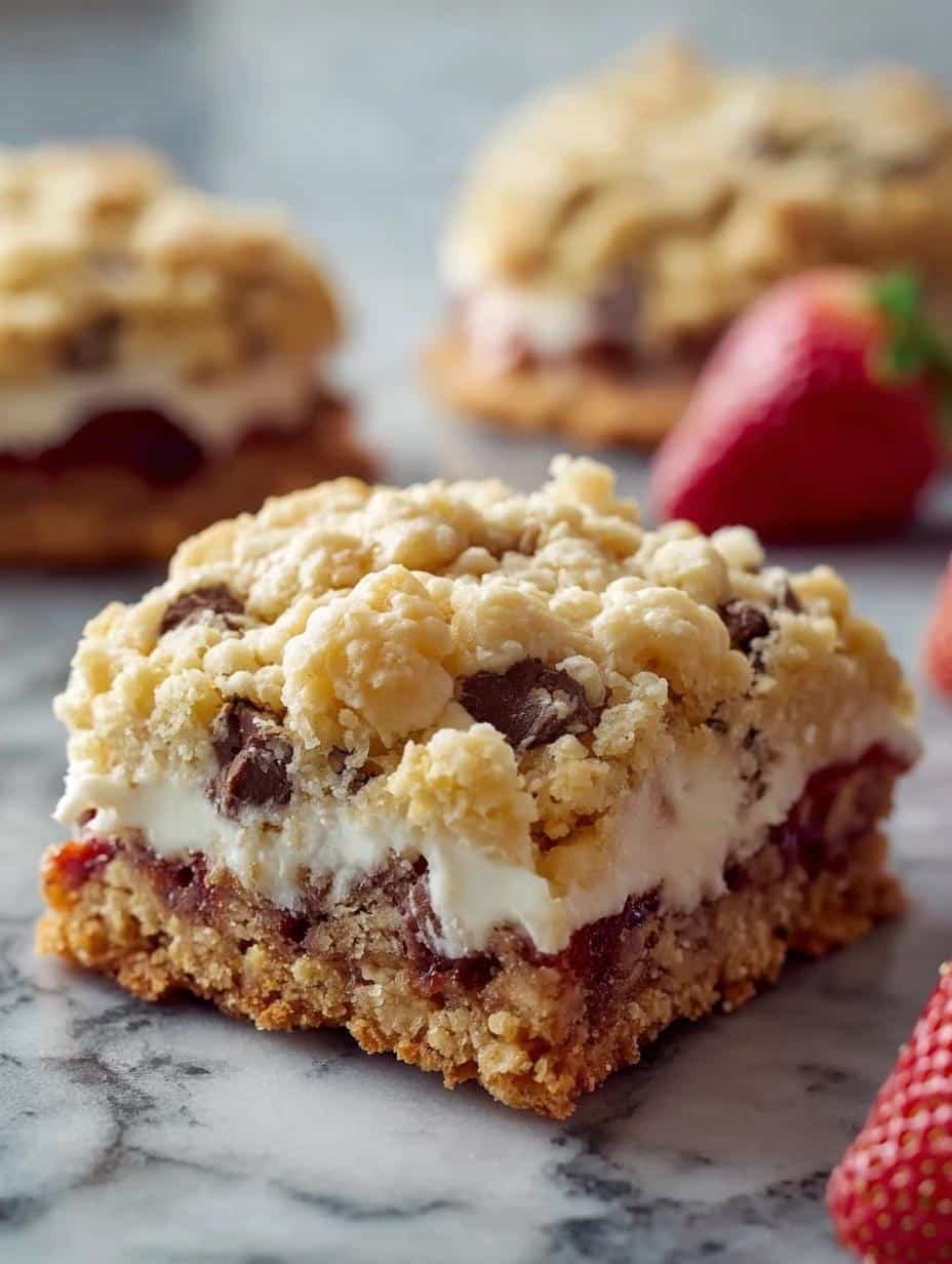 Strawberry Shortcake Bars: 12 Irresistible Summer Treats - Strawberry Shortcake Bars - main visual representation