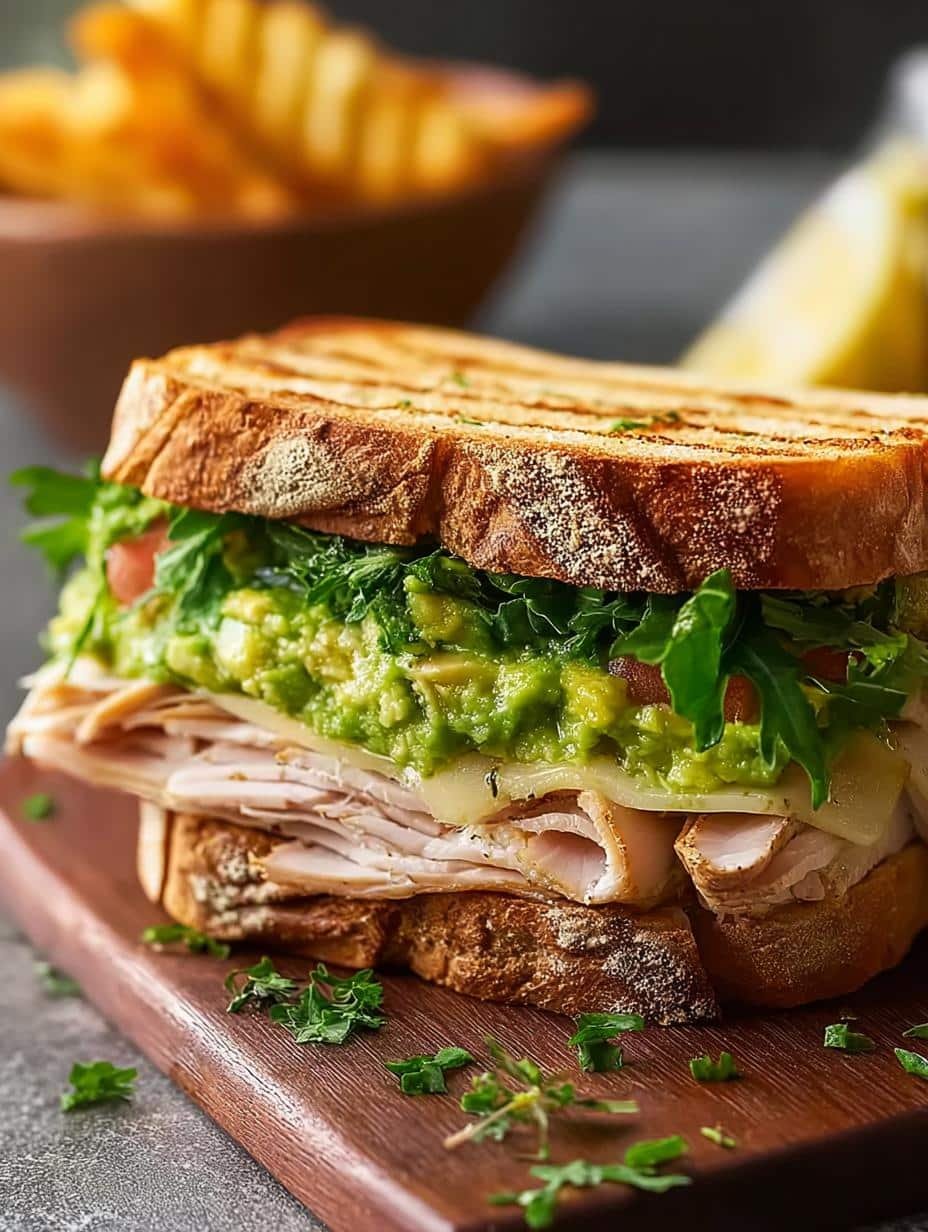 Turkey Avocado Sandwich Incredible: 6 Steps to Flavor Bliss - main visual representation of a delicious turkey avocado sandwich