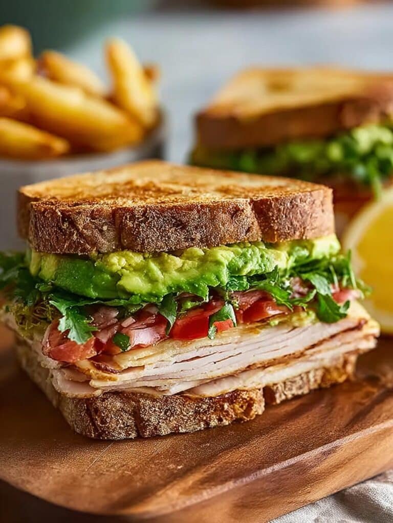 Turkey Avocado Sandwich Incredible