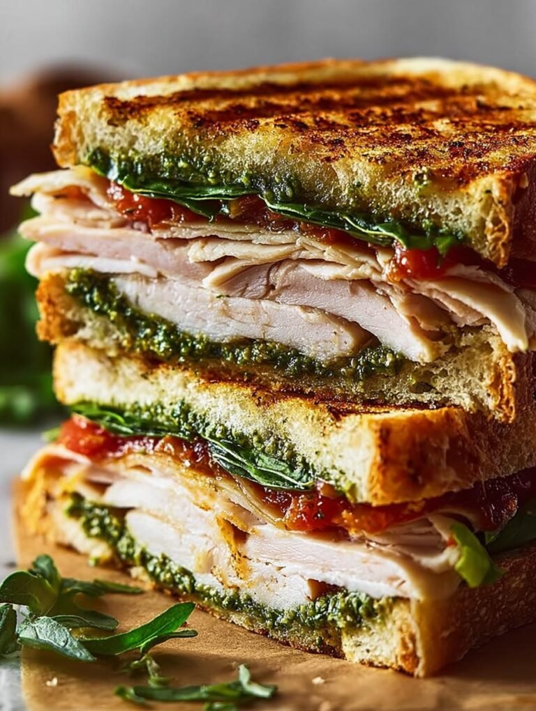 Turkey Pesto Sandwich Try