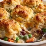 Yummy Chicken Biscuit Cobbler