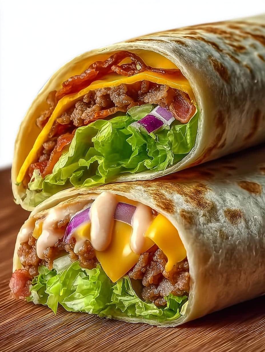 Big Mac Wraps: 4 Delicious Ways to Enjoy Your Favorite Flavor - Big Mac Wraps - additional detail
