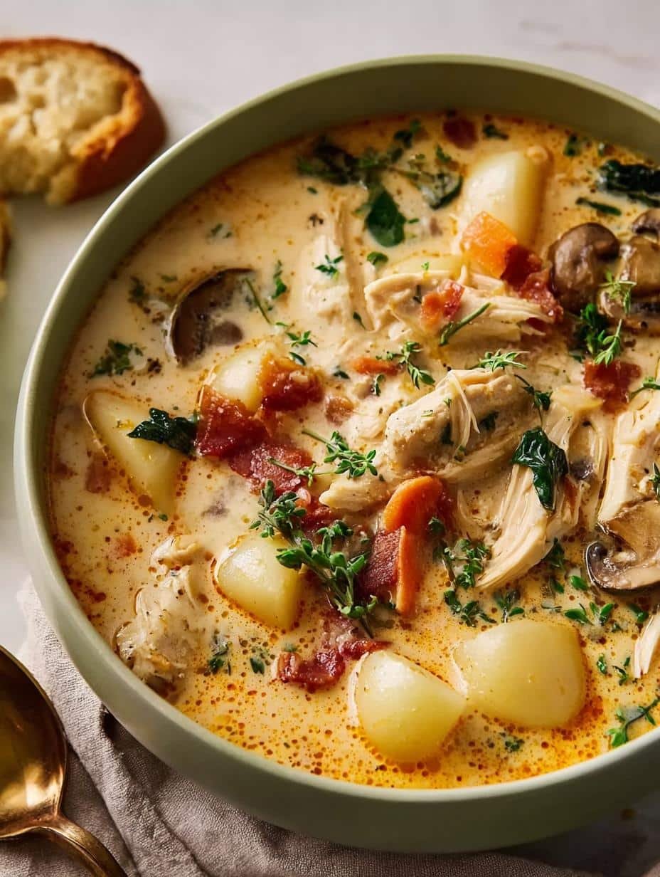 Creamy Marry Chicken Soup