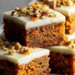 Decadent Carrot Cake Bars