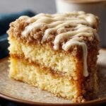 Eggnog Coffee Cake with
