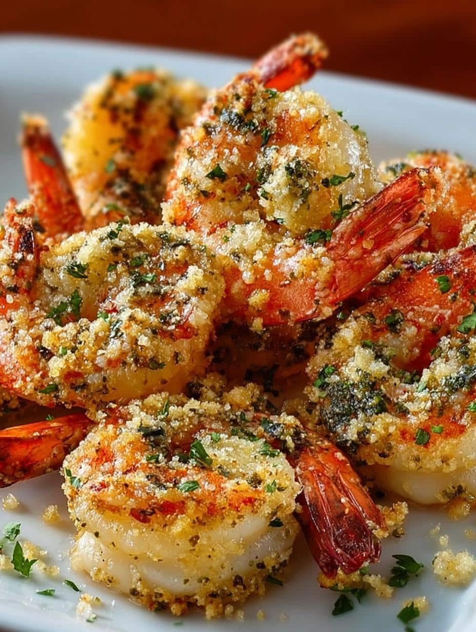 Garlic Parmesan Roasted Shrimp: 20-Minute Delight - main visual representation of perfectly roasted shrimp with lemon