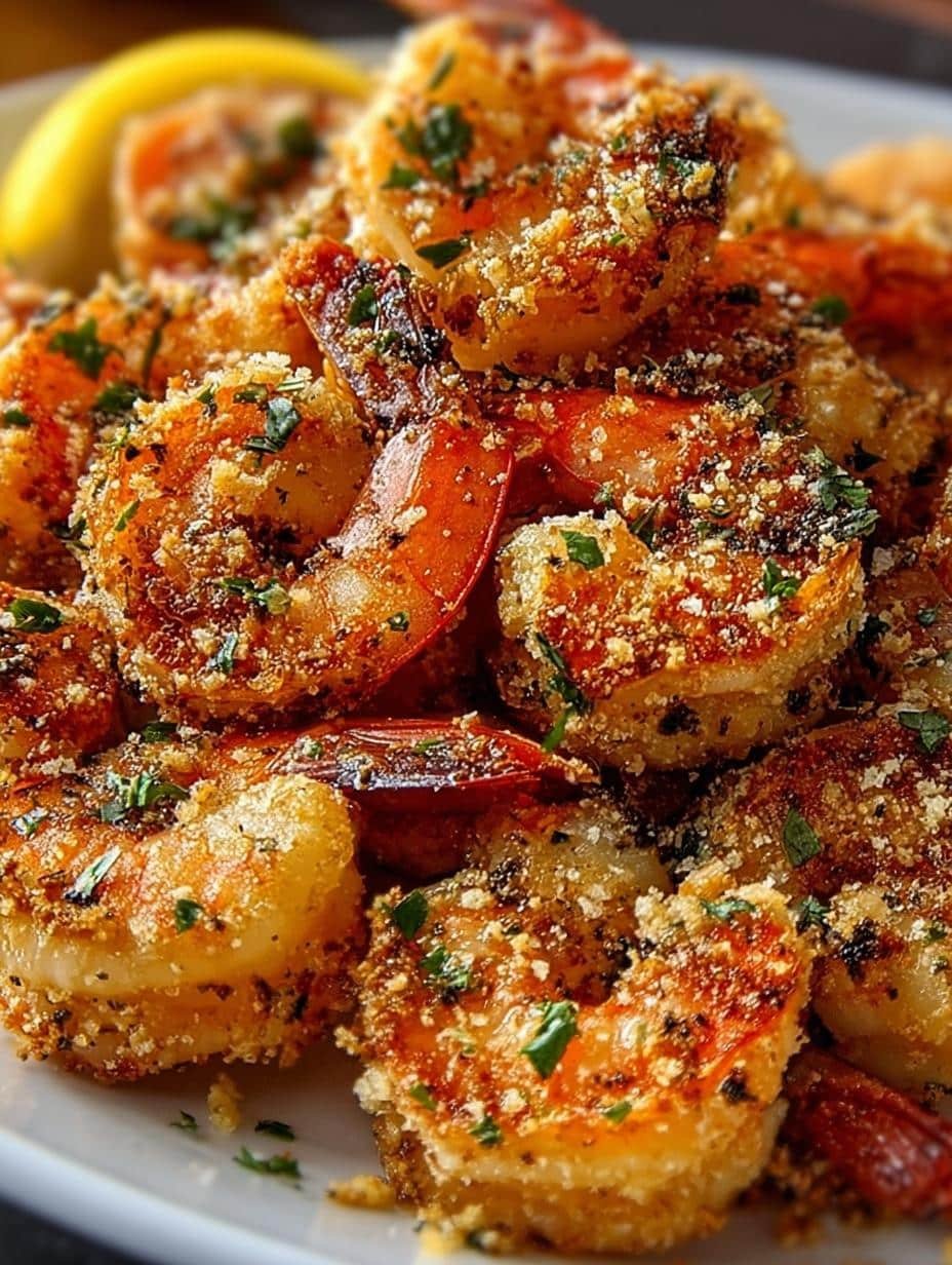 Garlic Parmesan Roasted Shrimp